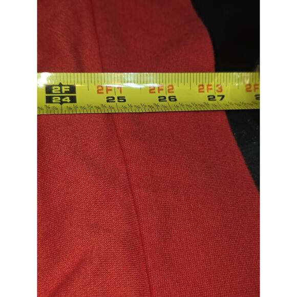 M&M Christmas Face Fleece Red and Green Sweatshirt Pullover Long Sleeve Women - Picture 8 of 8